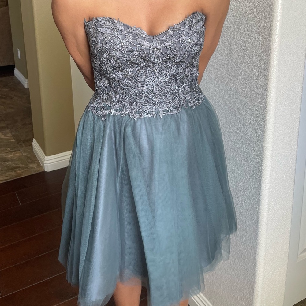 Gray Dress